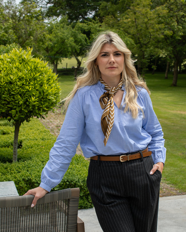 Chalk Effie Scarf in Olive