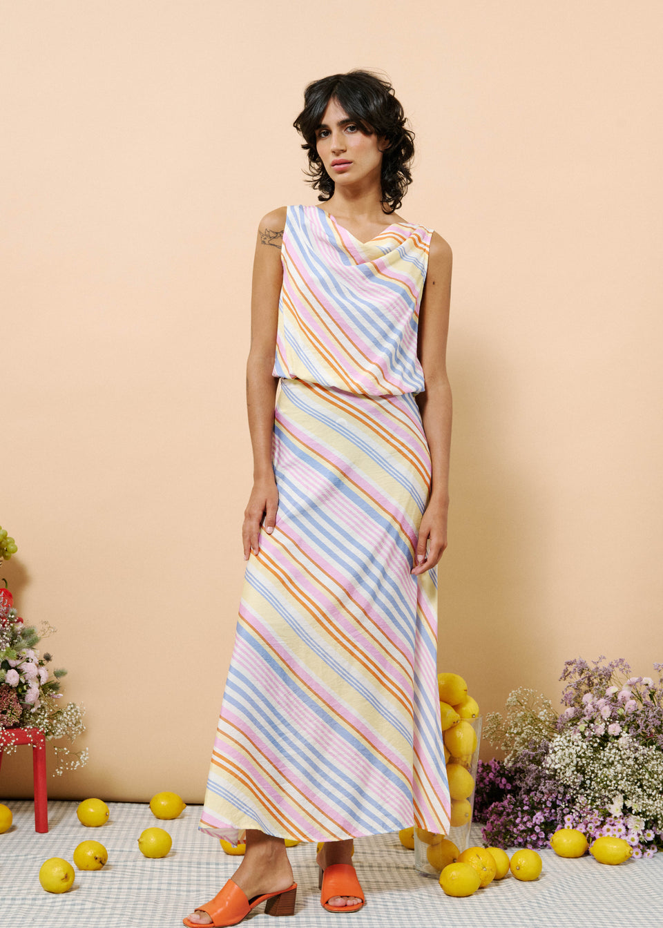 FRNCH Maily Skirt in Stripes