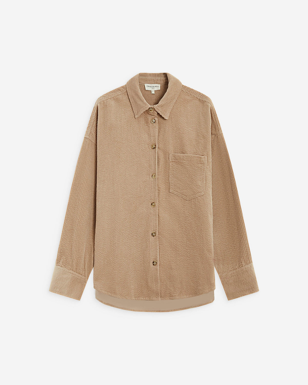 Grace & Mila Ange Shirt in Beige