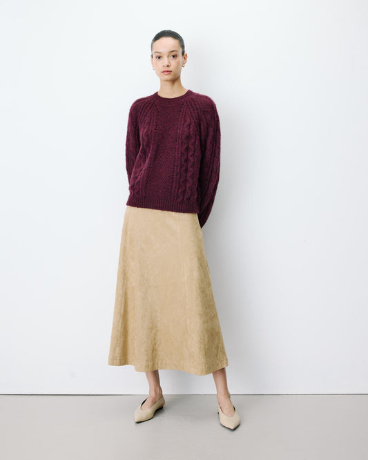Grace & Mila Amparo Jumper in Aubergine
