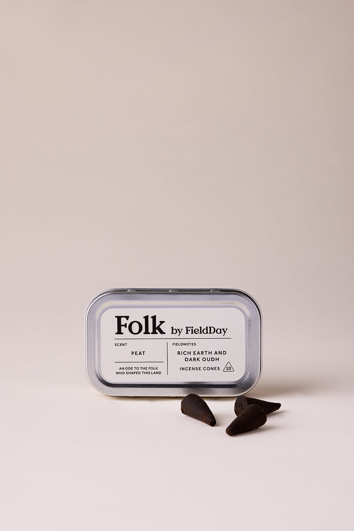 FieldDay Peat Folk Incense Cones