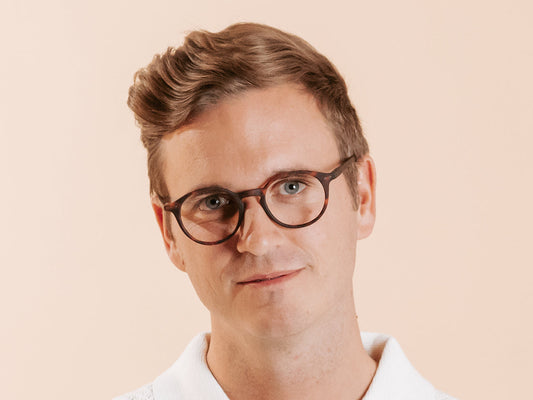 Goodlookers Reading Sunglasses 'Millie' Transparent Pink