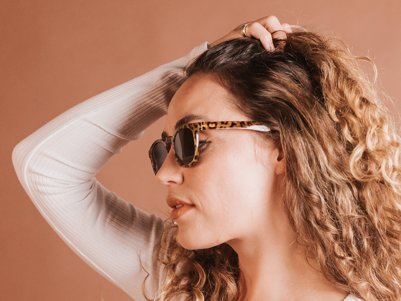 Goodlookers Reading Sunglasses 'Kitty' Brown Leopard
