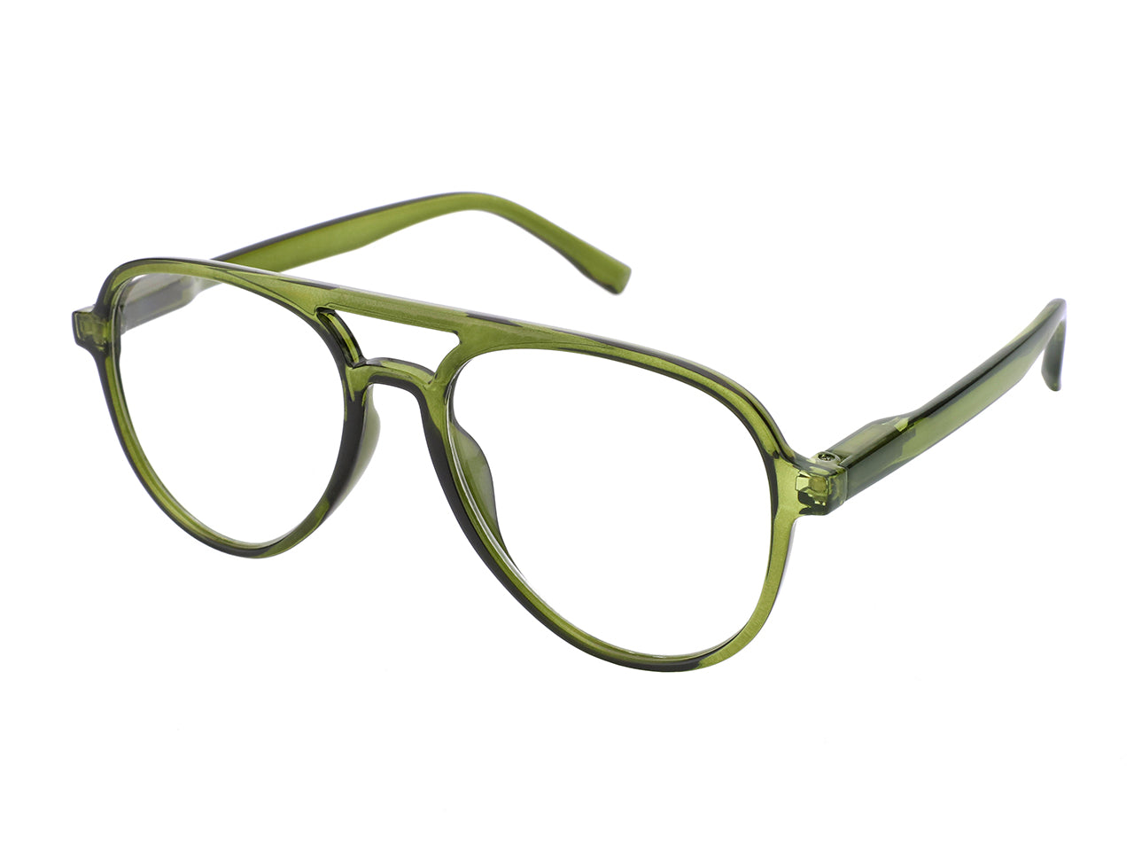 Goodlookers Reading Glasses 'Rockwell' Olive