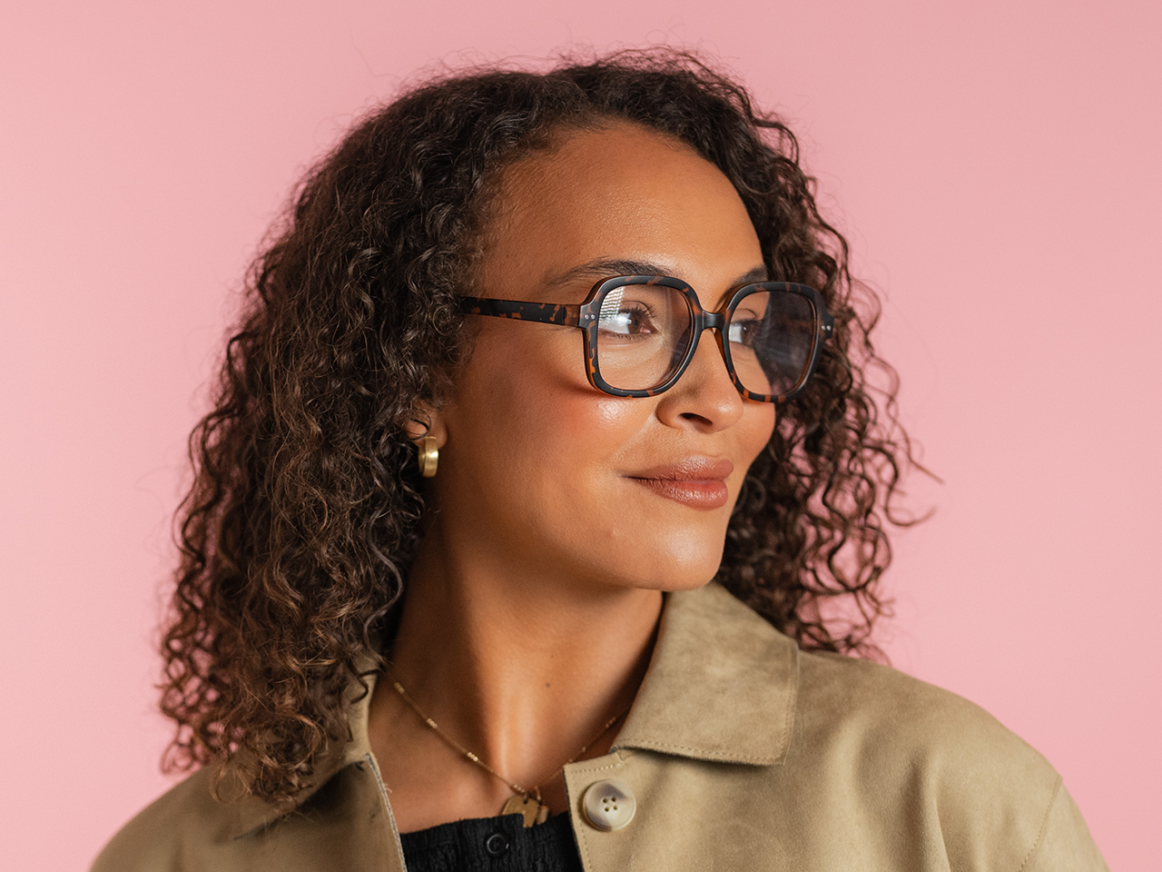 Goodlookers Reading Glasses 'Adrienne' Matt Tortoiseshell