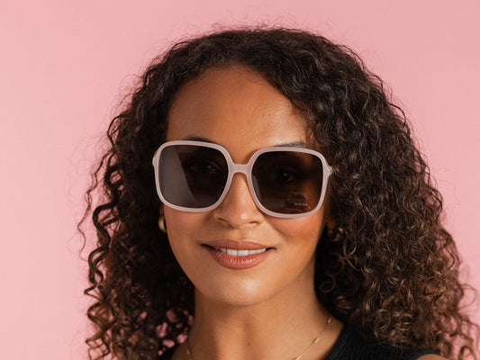 Sunglasses Polarised 'Charlotte' Pink