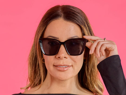 Sunglasses Polarised 'Vivienne' Black