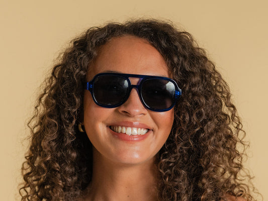 Sunglasses Polarised 'McQueen' Blue