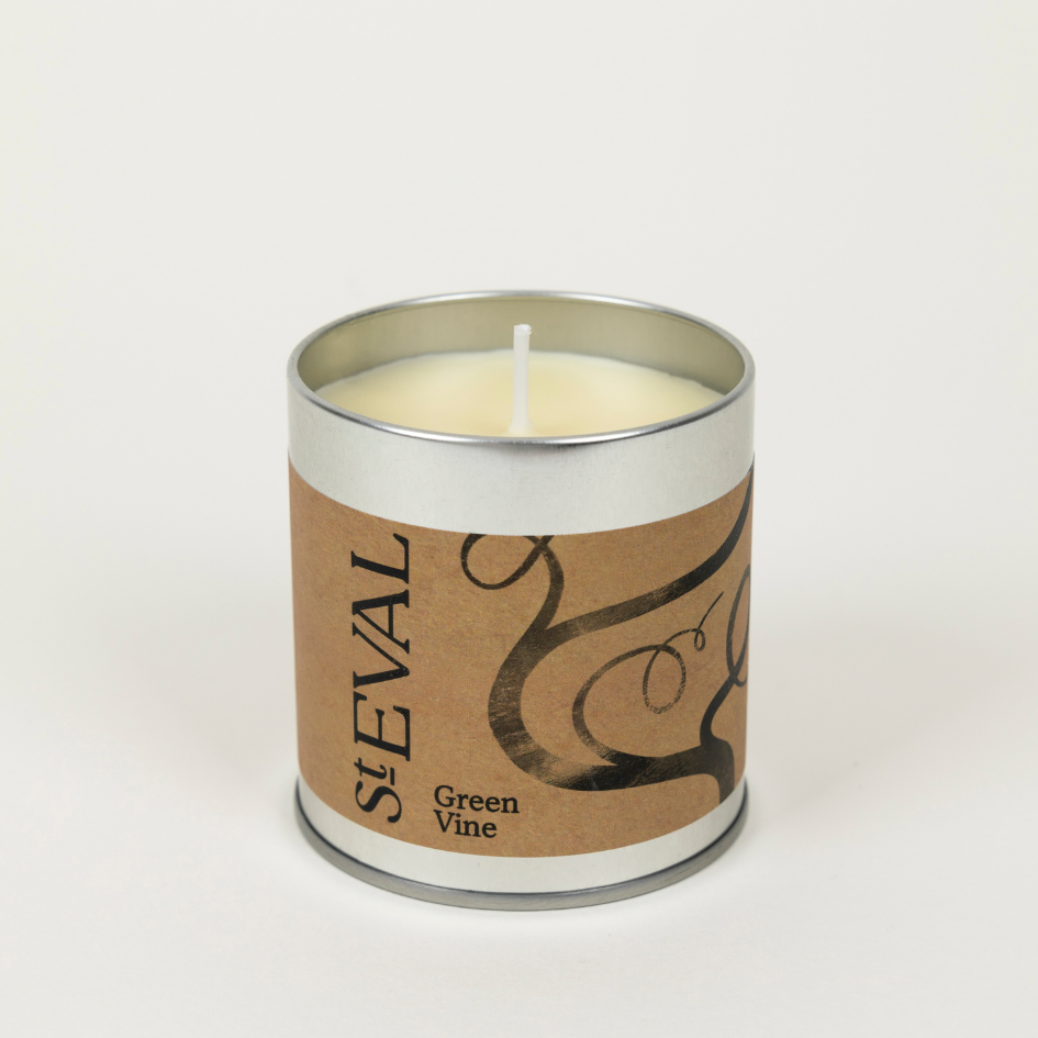 St Eval Green Vine, Scented Tin Candle