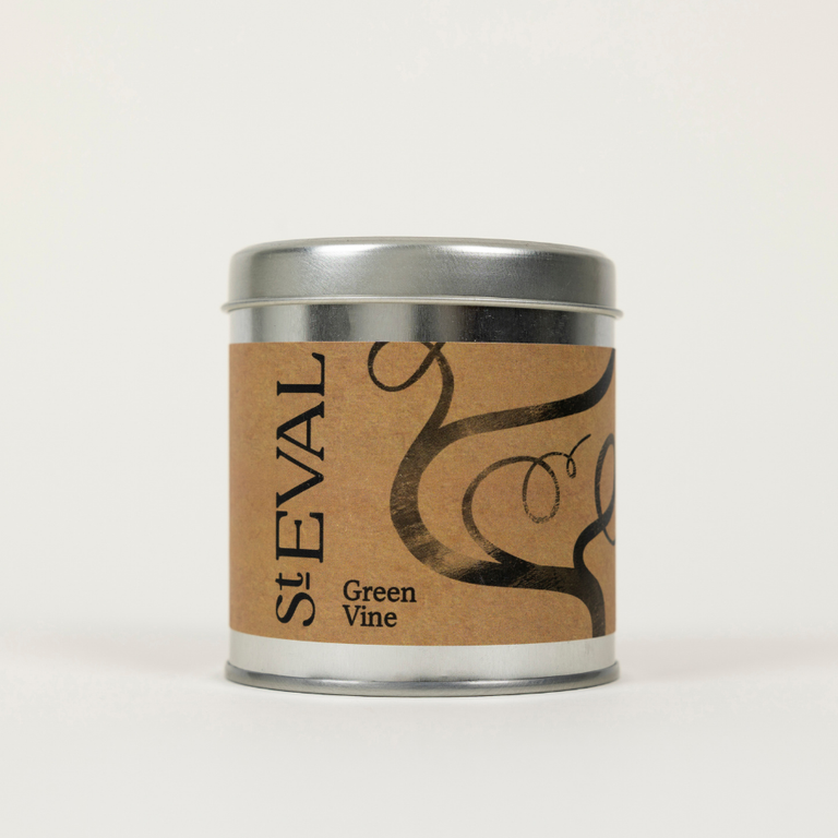 St Eval Green Vine, Scented Tin Candle