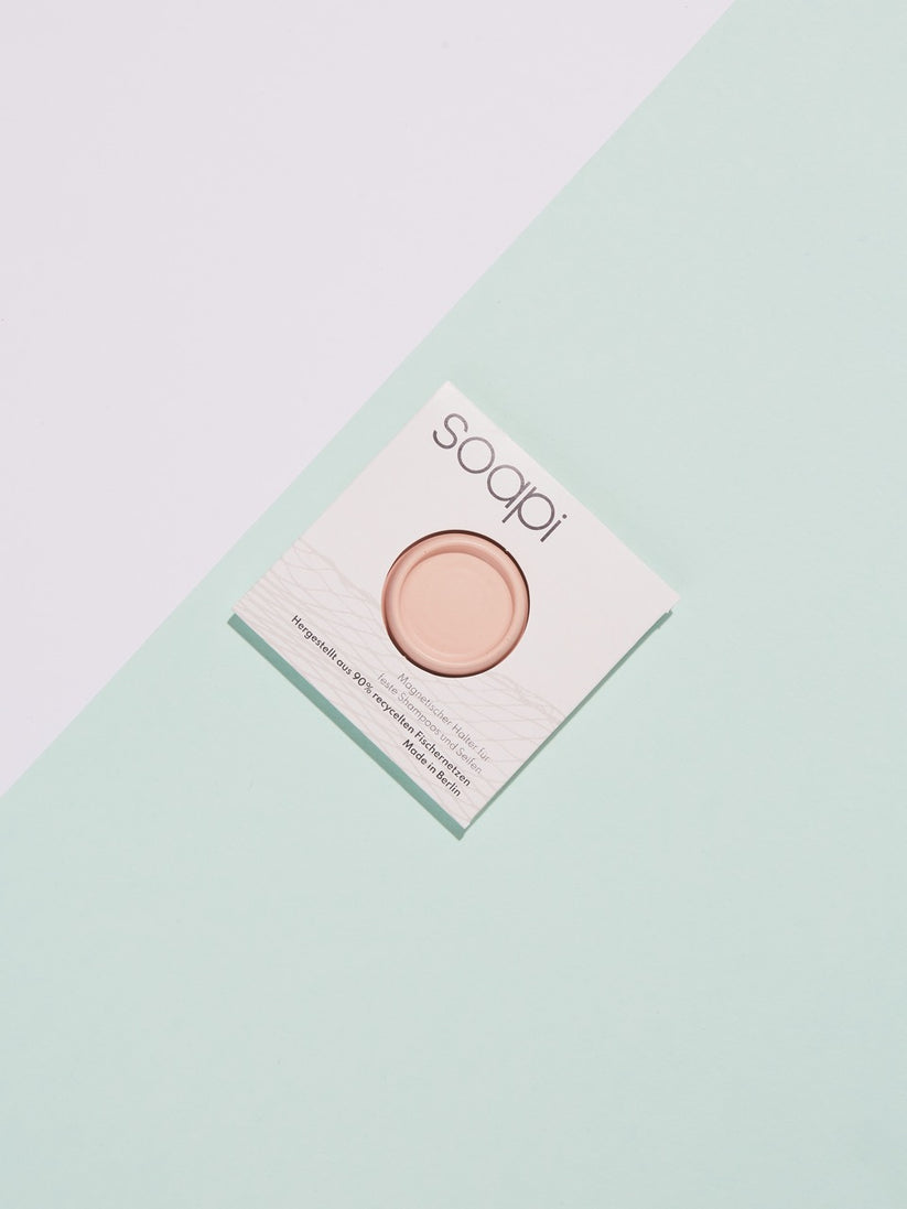 Soapi Pink Magnetic Soap Holder