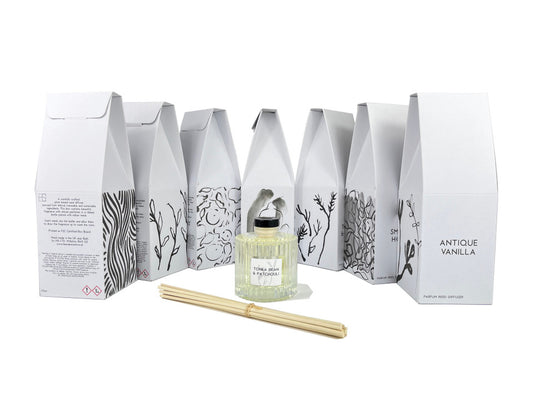 Heaven Scent Bougie Range Reed Diffuser in Vetiver, Amber & Moss 170ml
