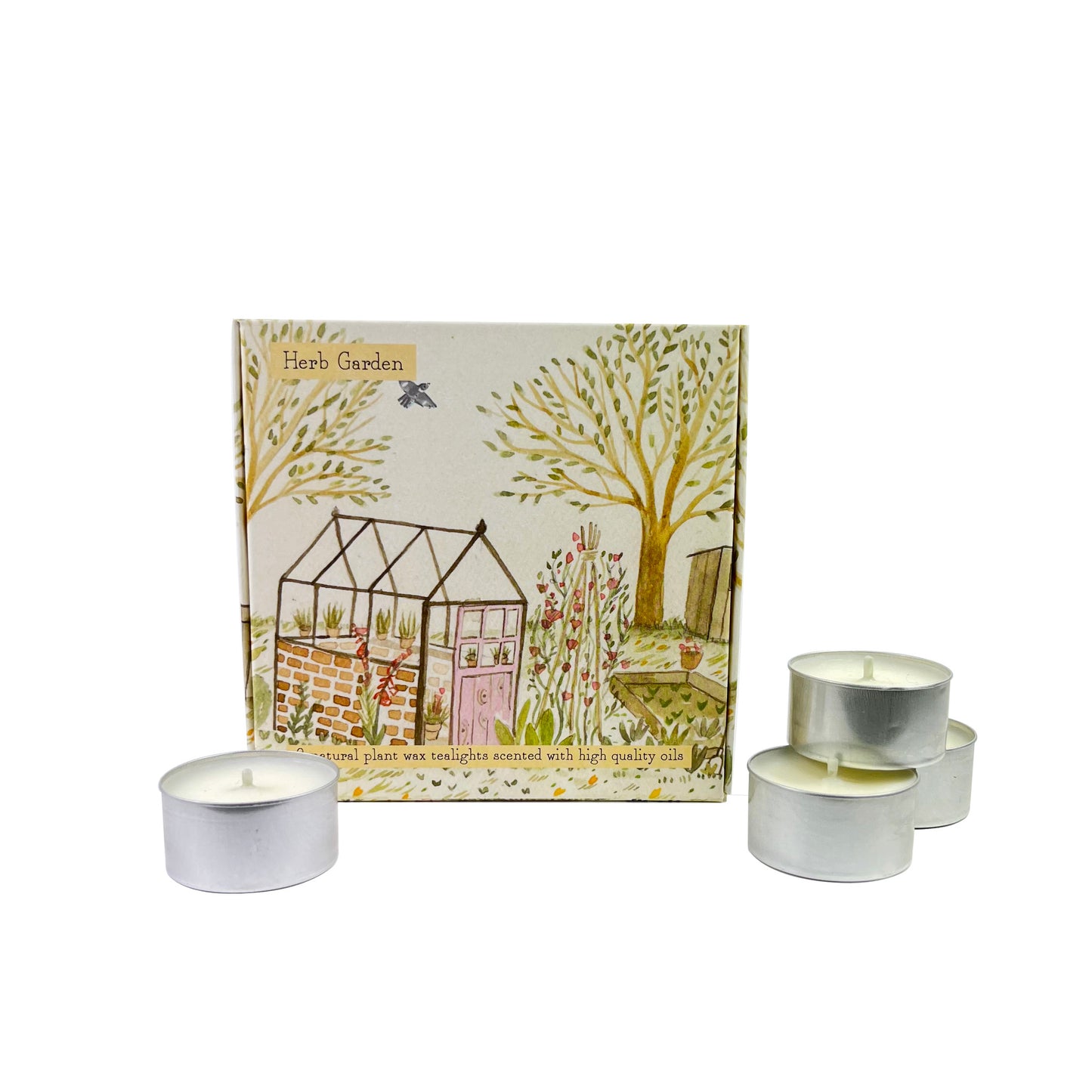 Heaven Scent Scented Aluminium tealights - Summer Range Herb Garden (Rosemary, Sage & Thyme)