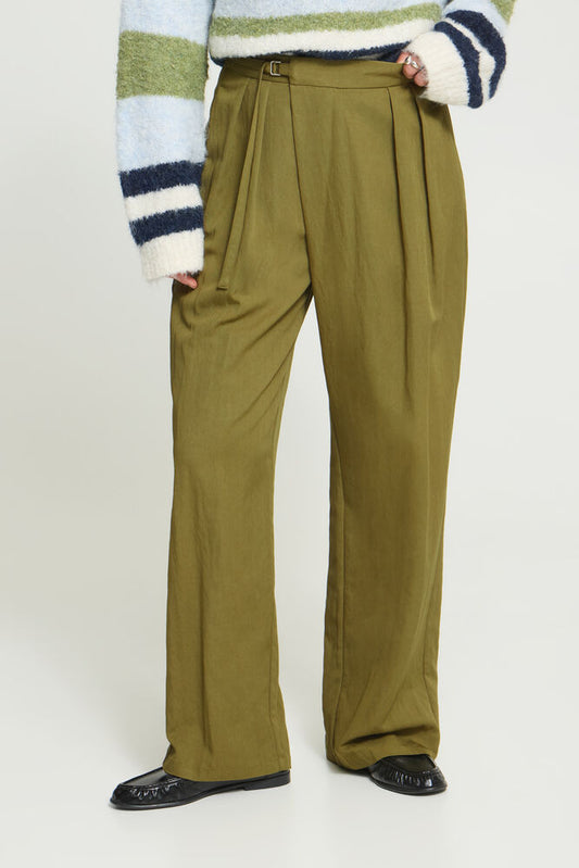 ICHI Leslie Pant in Mayflower Green