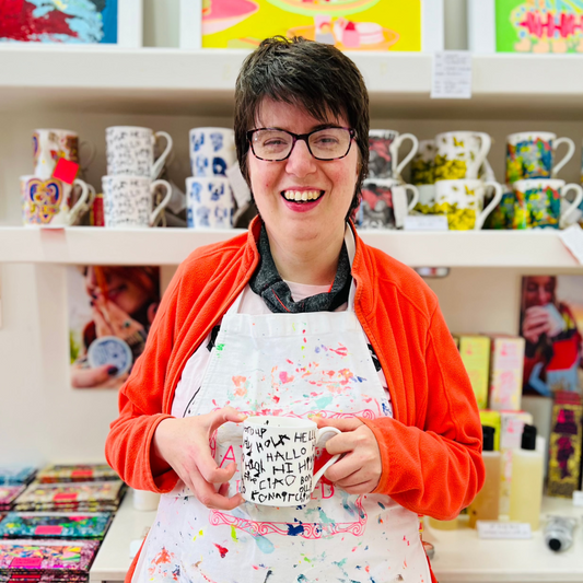 ARTHOUSE Unlimted - Hello Hello Fine Bone China Mug