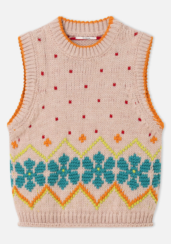 Dr Bloom Jumpy Nude Vest