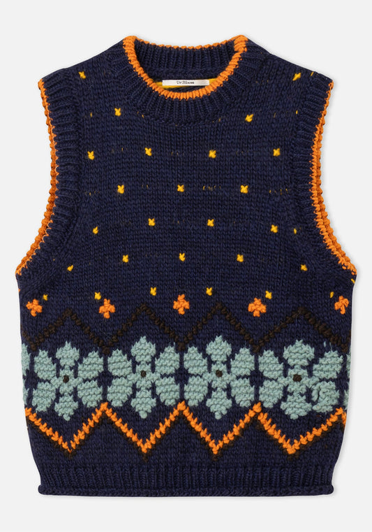 Dr Bloom Jumpy Blue Vest