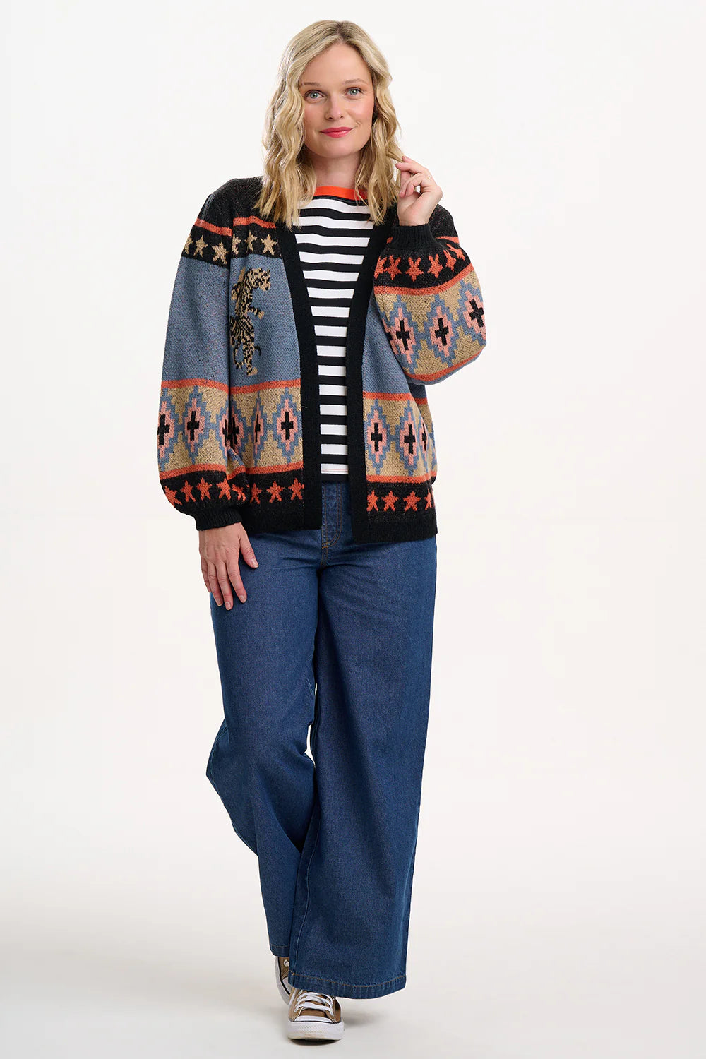 Sugarhill Brighton Yvette Cardigan - Climbing Tigers