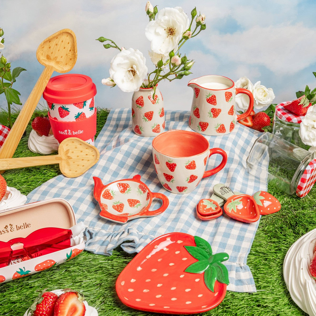 Sass & Belle Strawberry Trinket Dish