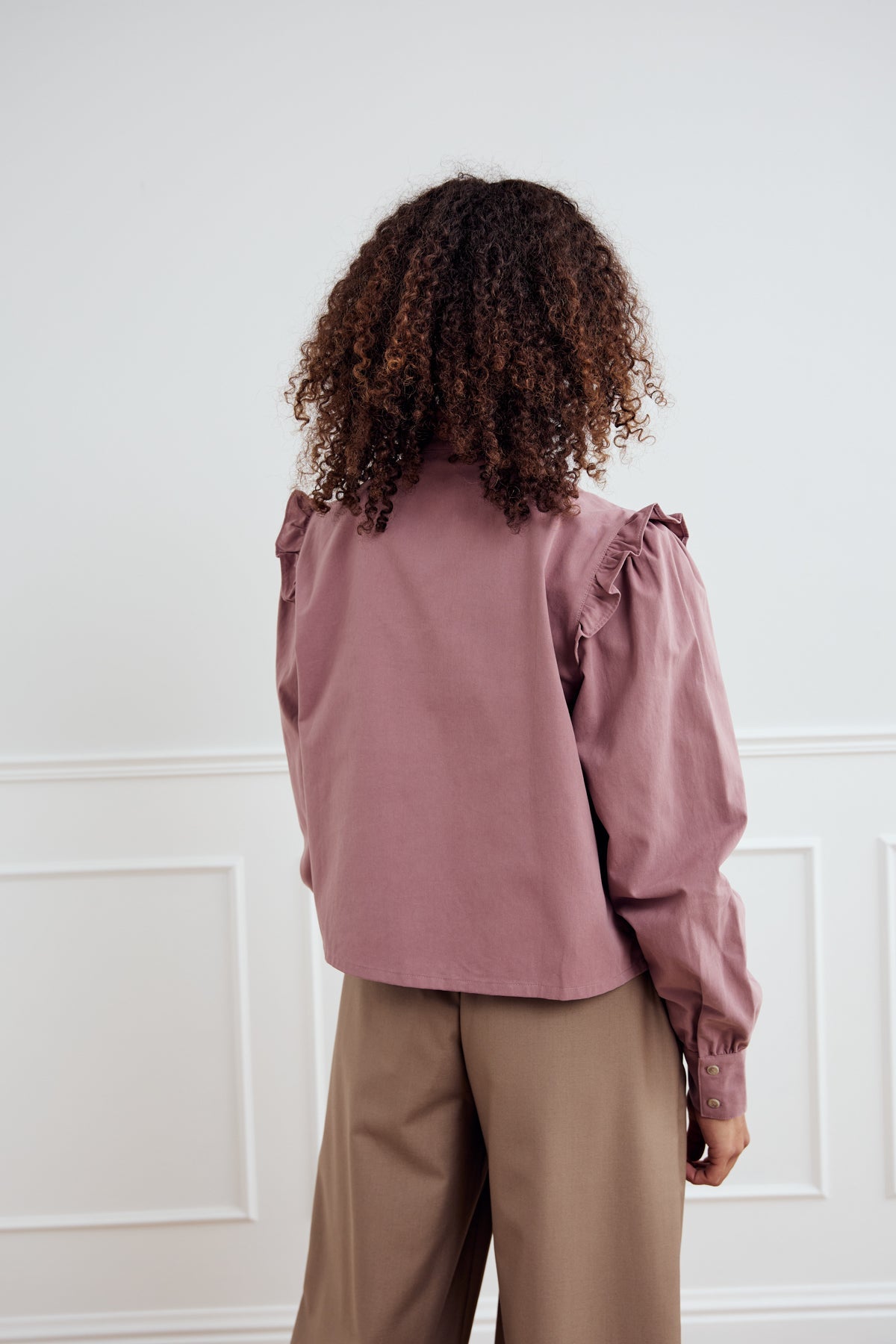 Noella Laina Blouse in Vintage Rose