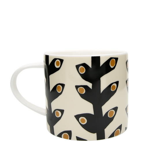 Kiran Ravilious - Medium Ceramic Mug - Trad 1 - 325ml