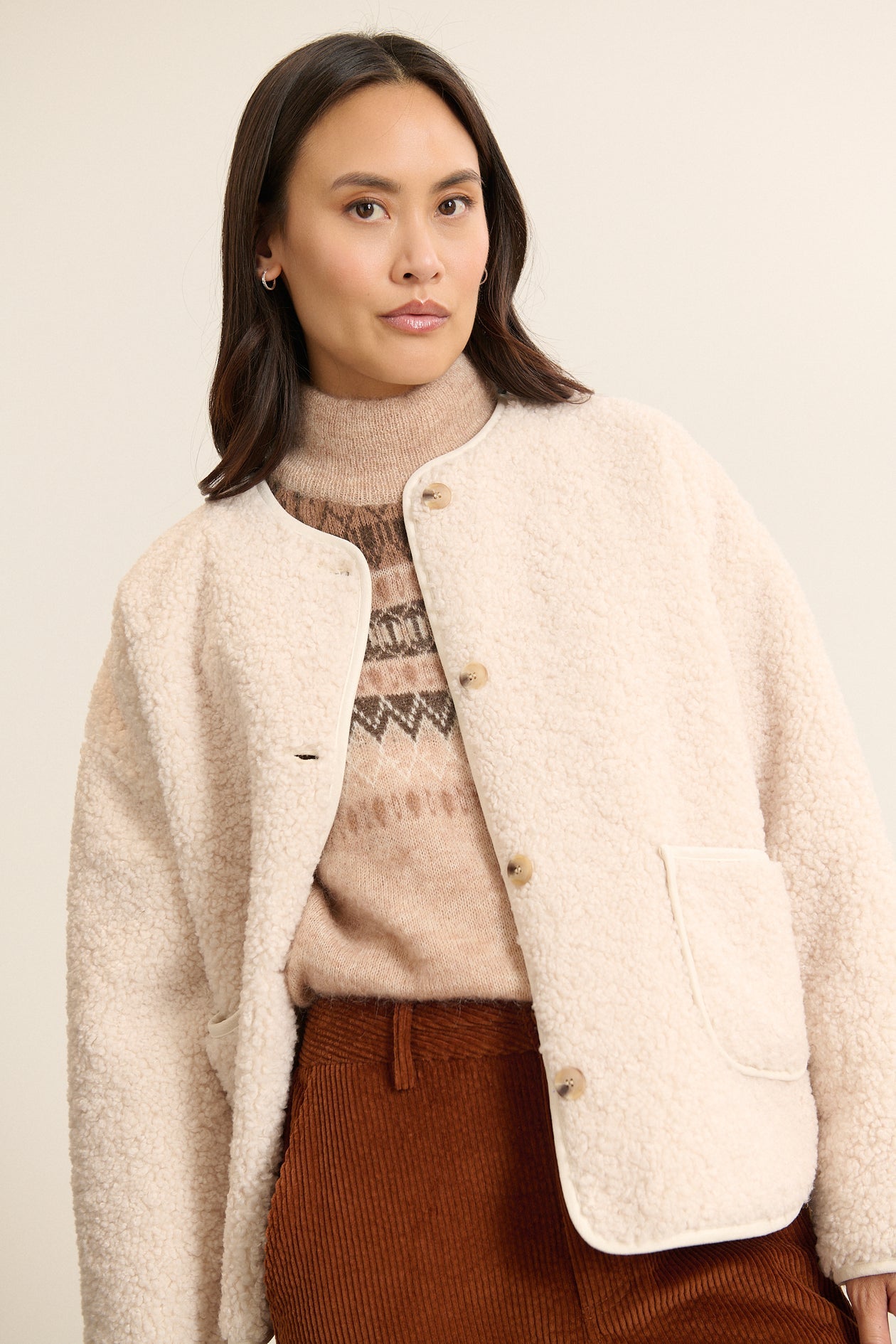 Garance Paris Brandy Jacket in Ecru