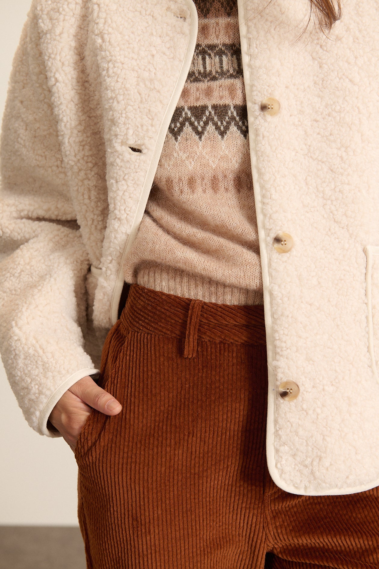 Garance Paris Brandy Jacket in Ecru