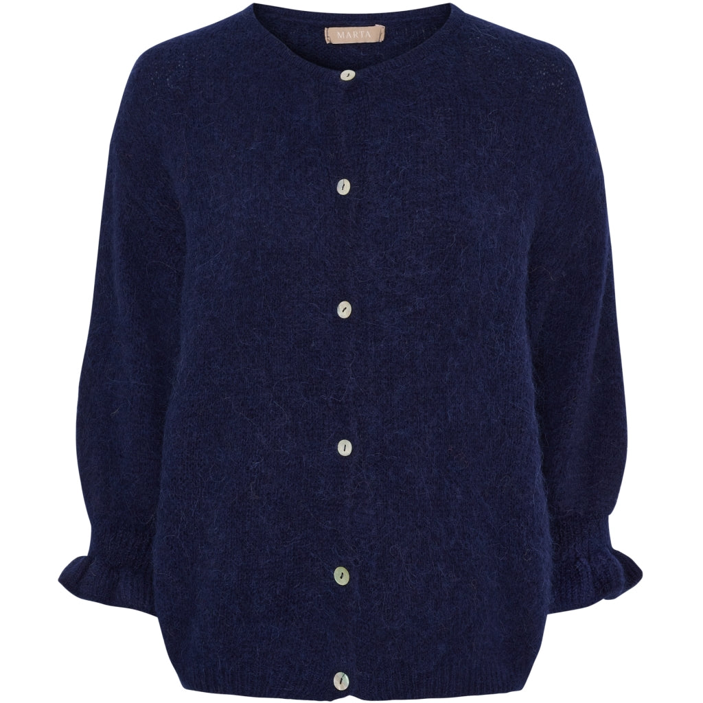 Marta Du Chateau Juliana Cardigan in Navy