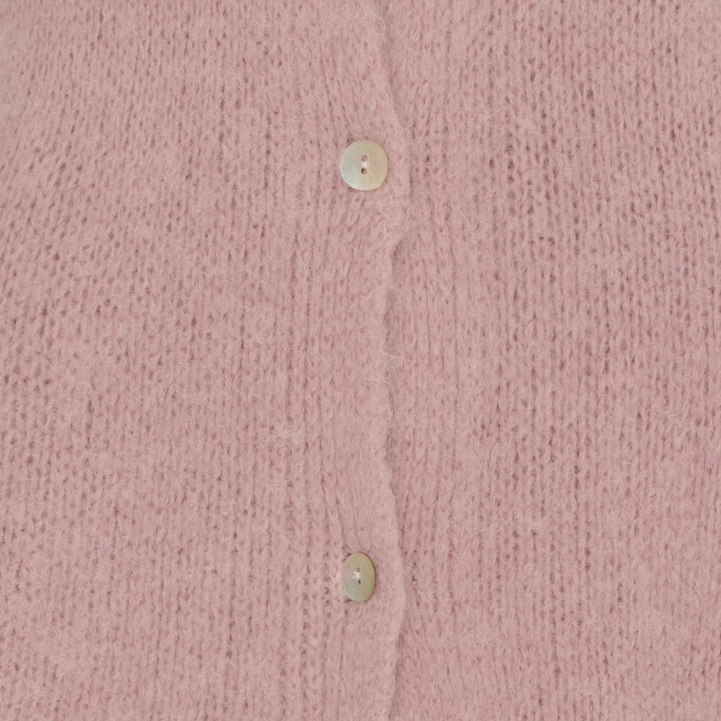 Marta Juliana Cardigan in Old Rose