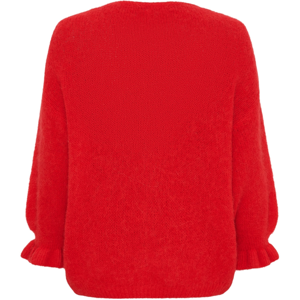 Marta Du Chateau Juliana Cardigan in Red