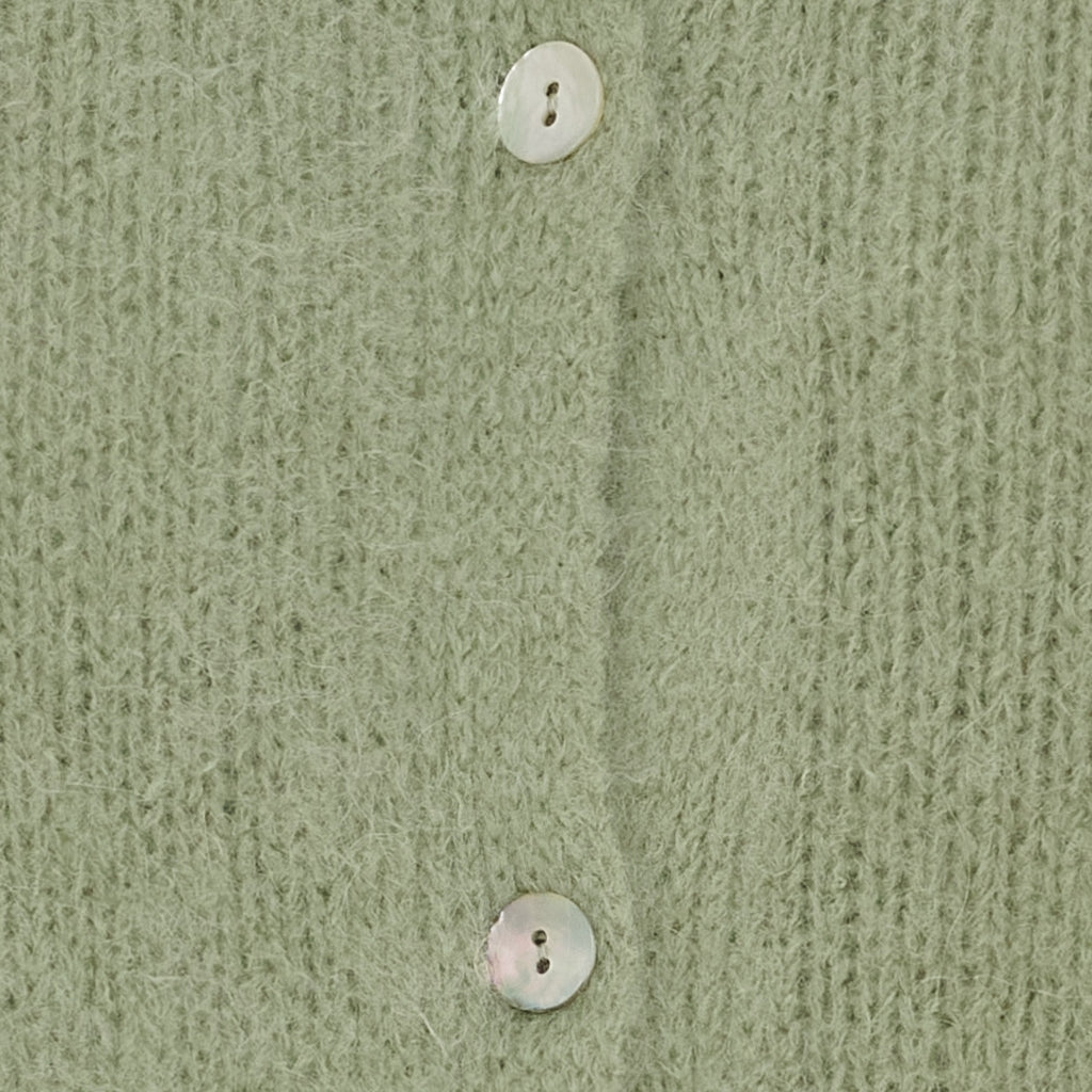 Marta Du Chateau Juliana Cardigan in Salvia Green