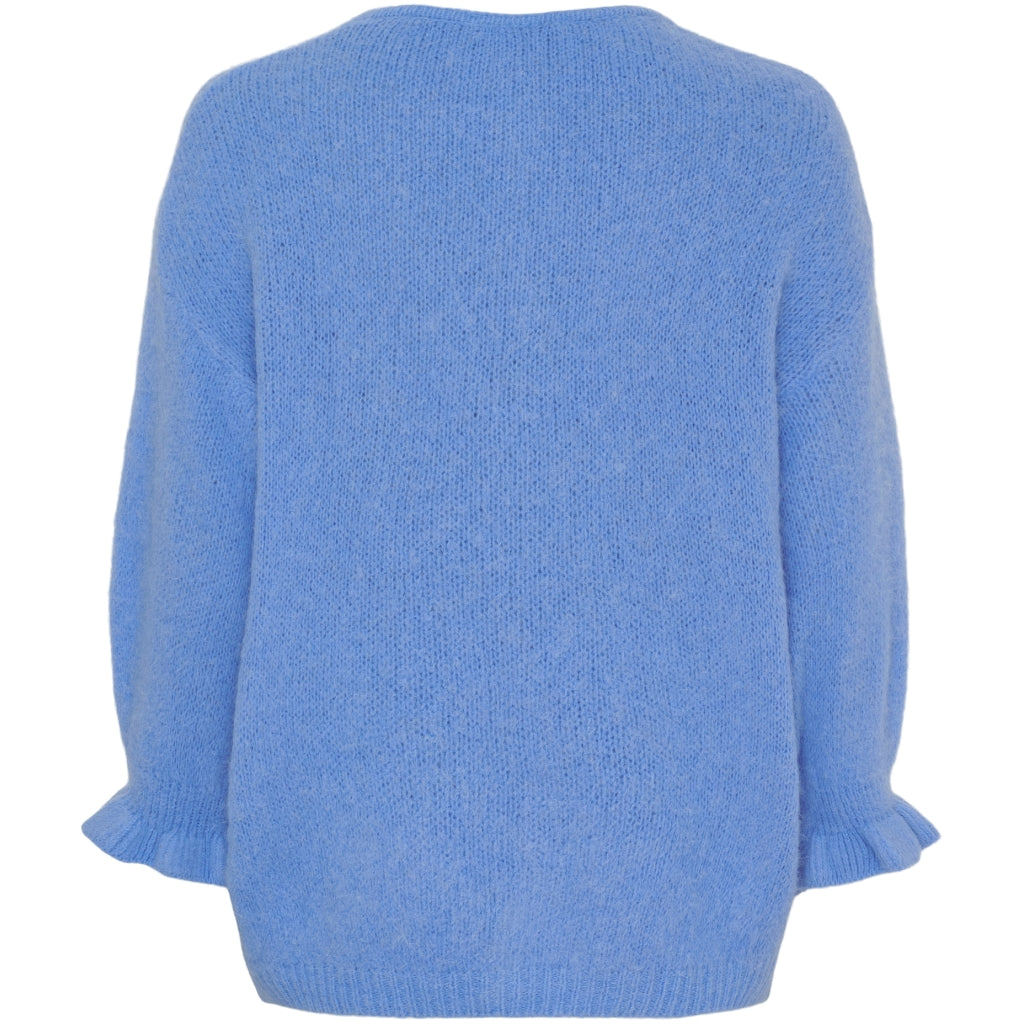 Marta Juliana Cardigan in Strong Celeste