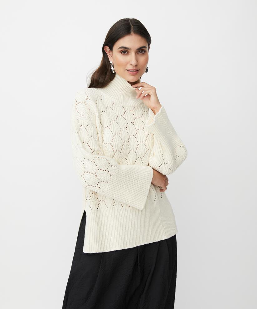 Masai Copenhagen Fabiano Jumper in Whitecap