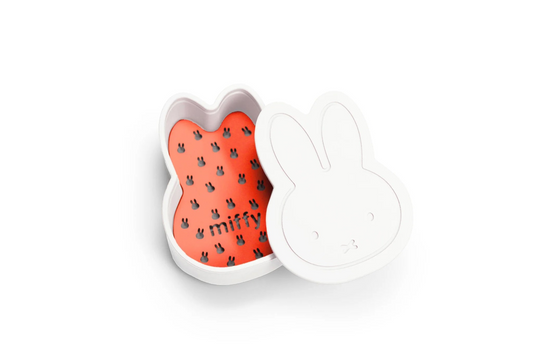 Miffy Silicone Soap Storage & Travel Box in Classic Red