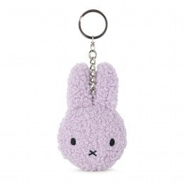 Miffy Flat Tiny Teddy ECO fabric Lavender Keyring