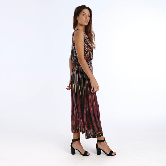 Tanavana Nebla Brown Ikat Top