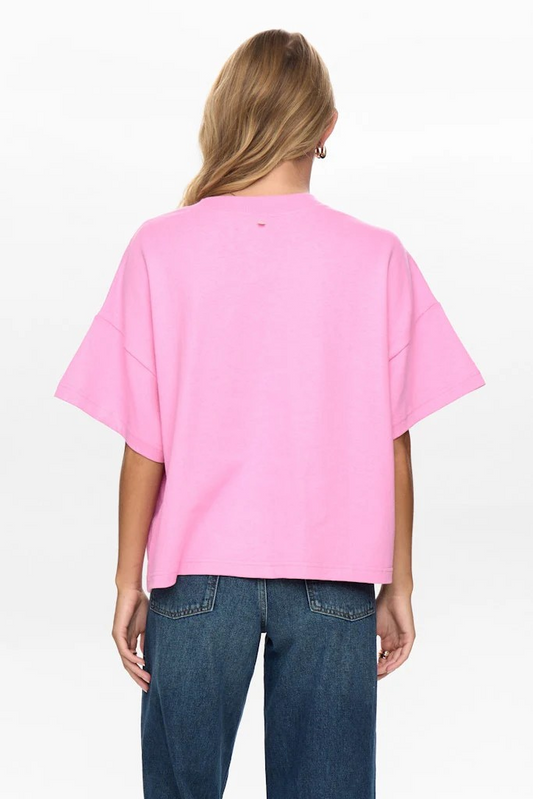Numph Wonder Tee in Fuchsia Pink