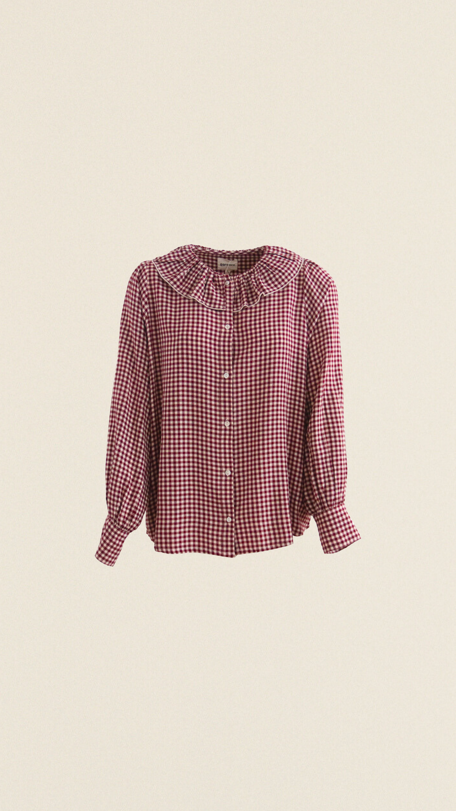 Garance Paris Bertille Blouse in Bordeaux