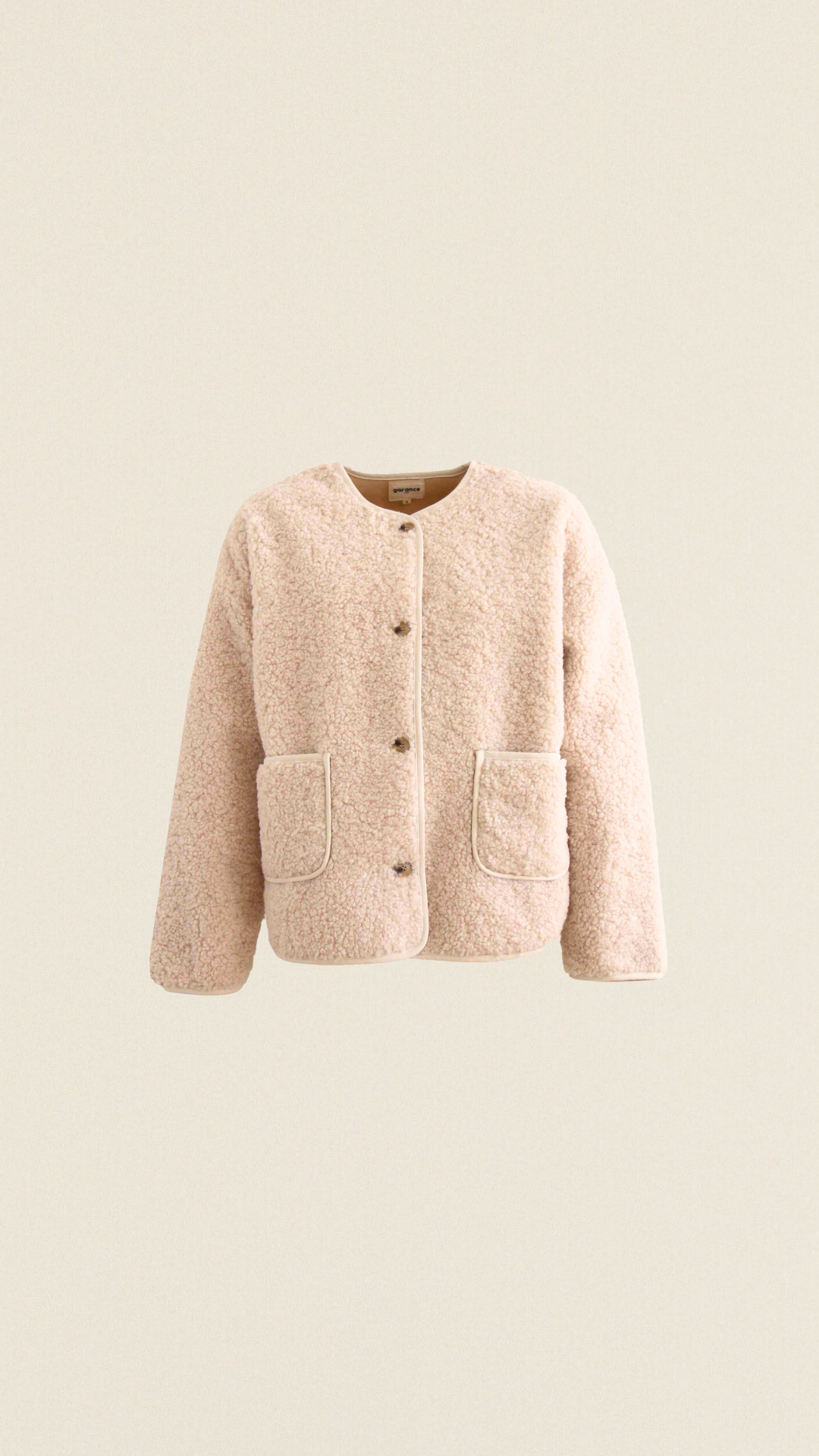 Garance Paris Brandy Jacket in Ecru
