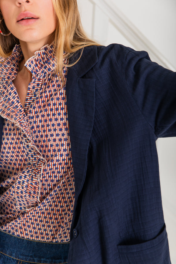Bonte London Paul Blazer in Navy