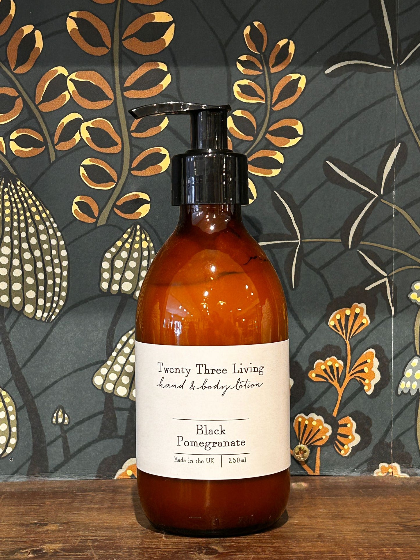 Twenty Three Living's Black Pomegranate Hand & Body Lotion