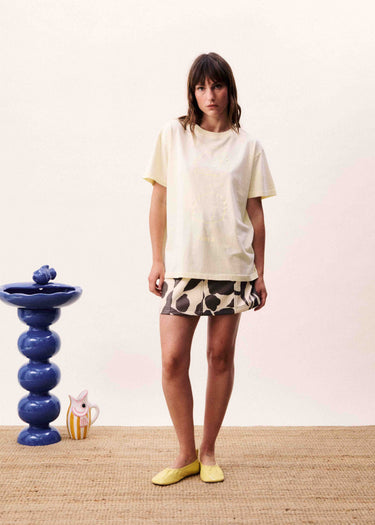 FRNCH Lemon T-shirt in Butter