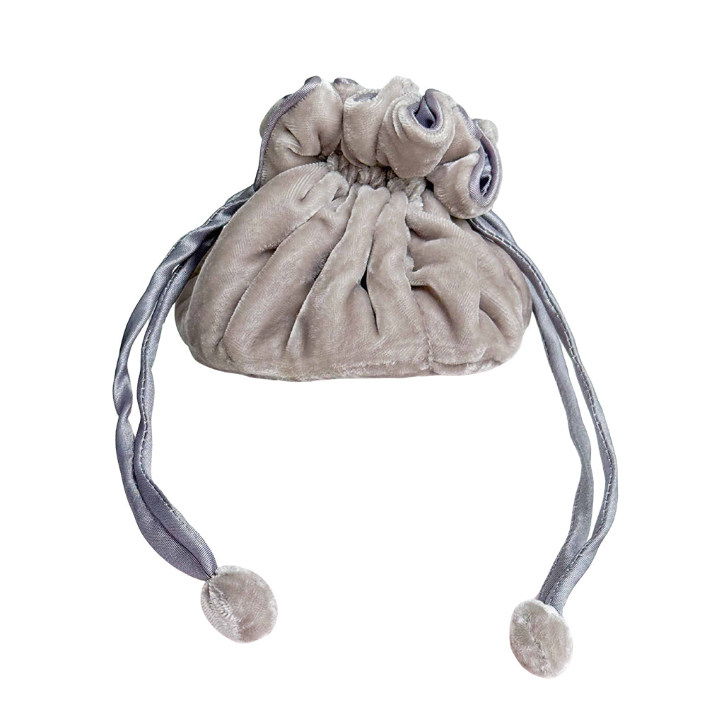 Velvet Draw Pull Purse