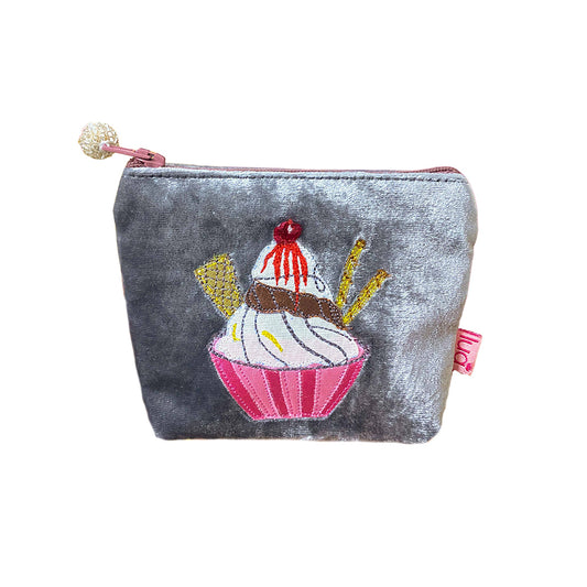 Lua Ice Cream Appliqued Mini Purse