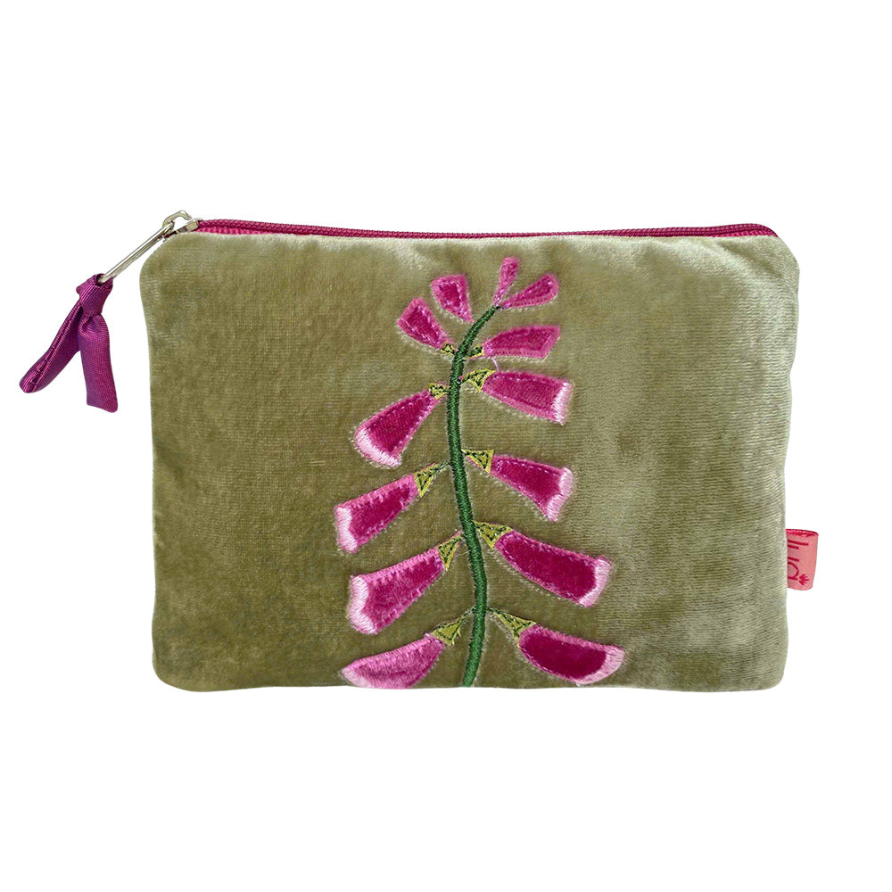 Lua Foxglove Purse – Velvet Green