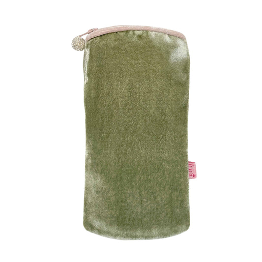 Lua Plain Velvet Glasses Purse Case