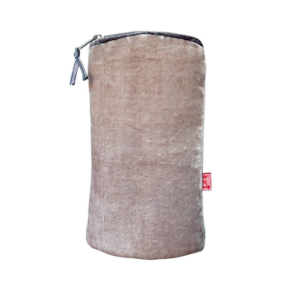 Lua Plain Velvet Glasses Purse Case