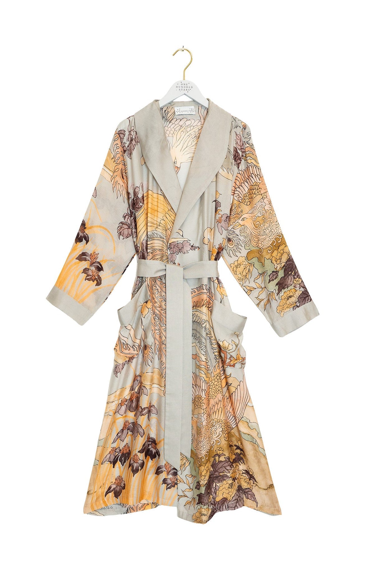 One Hundred Stars Phoenix Grey Gown