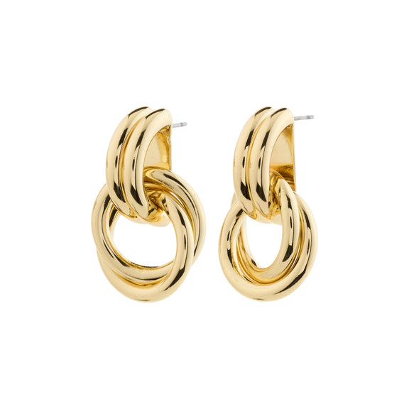 Pilgrim AGNI Earrings Gold-Plated