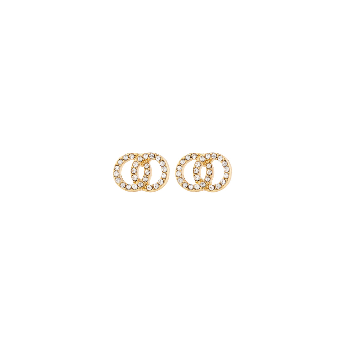 Pilgrim JOLINA recycled earrings gold-plated